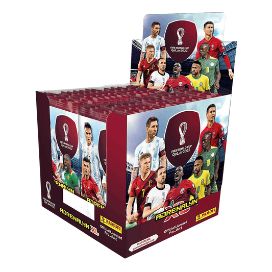 FIFA World Cup 2022 Football (Soccer) Adrenalyn XL Trading Cards - Booster Box (50 Packs)