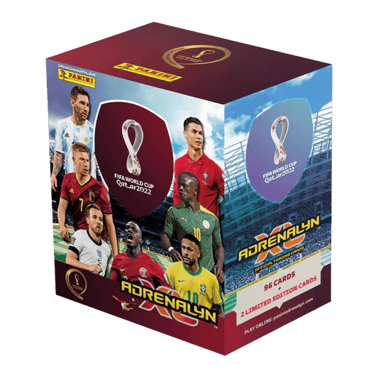 FIFA World Cup 2022 Football (Soccer) Adrenalyn XL Trading Cards - Mega Box