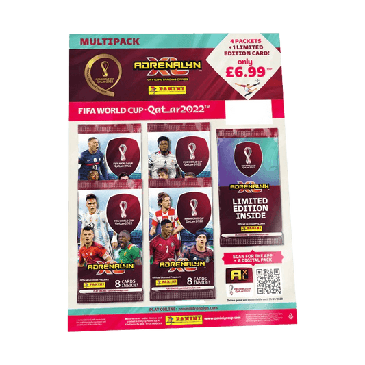FIFA World Cup 2022 Football (Soccer) Adrenalyn XL Trading Cards - Multipack